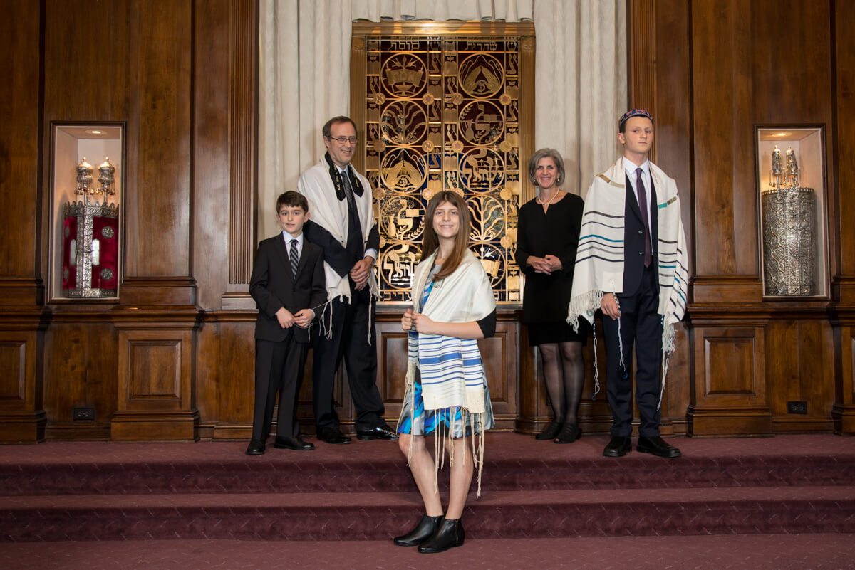 Family Portrait at Synagogue