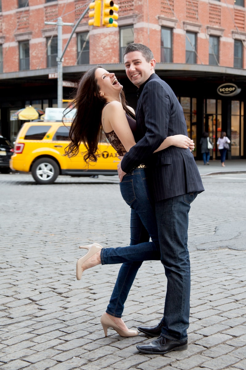 Candid Engagement Session in New York City