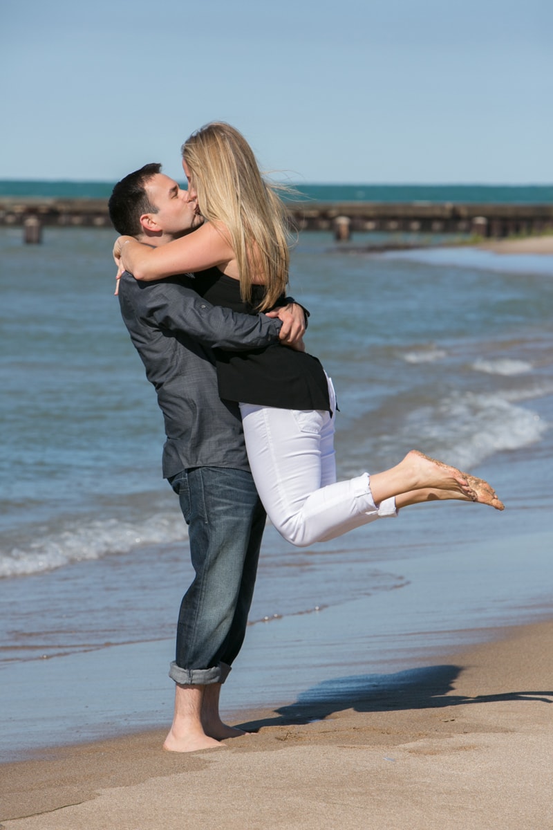 Engagement Session on Chicago Lakefront