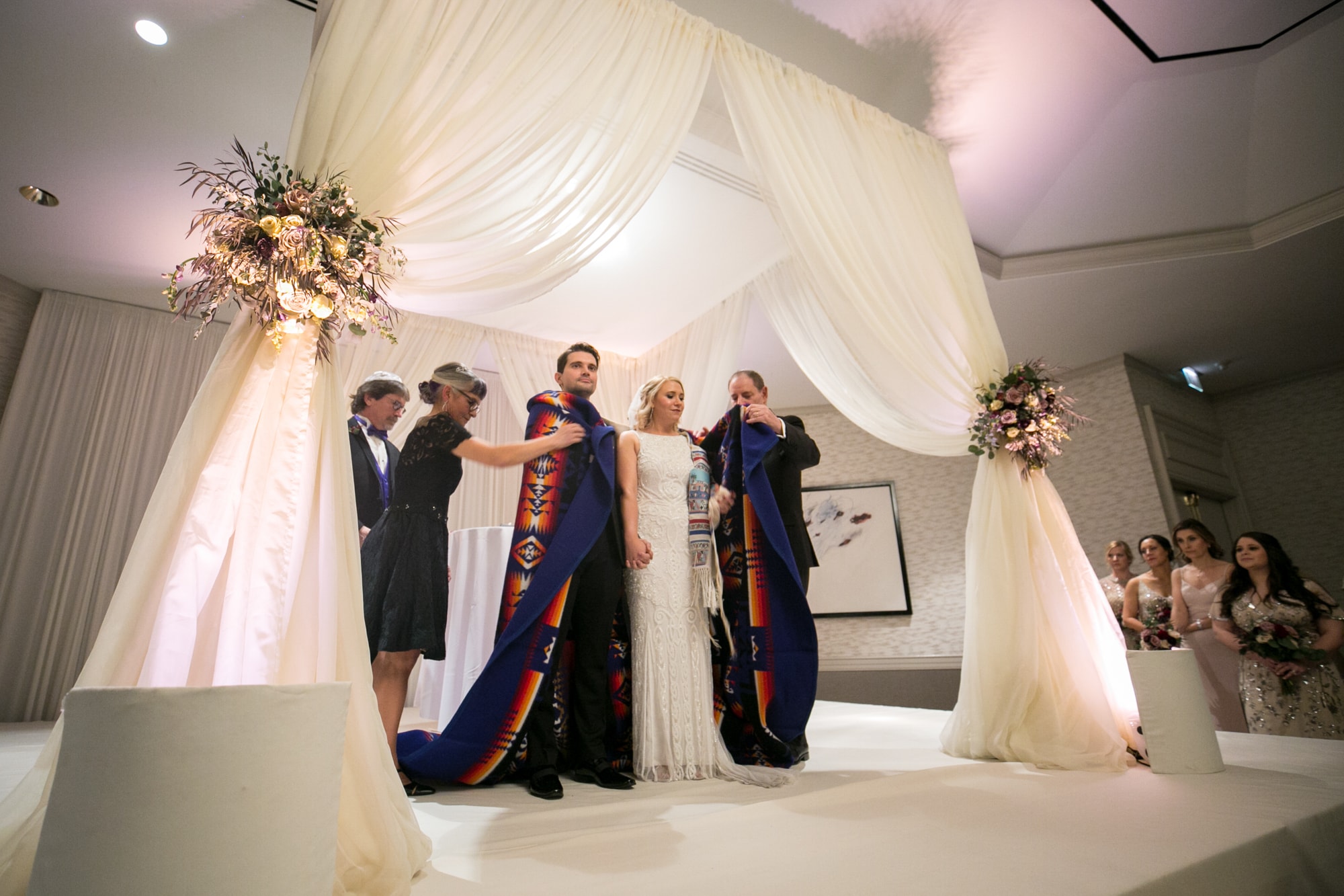Announcing Bride and Groom at Jewish Wedding Ceremony